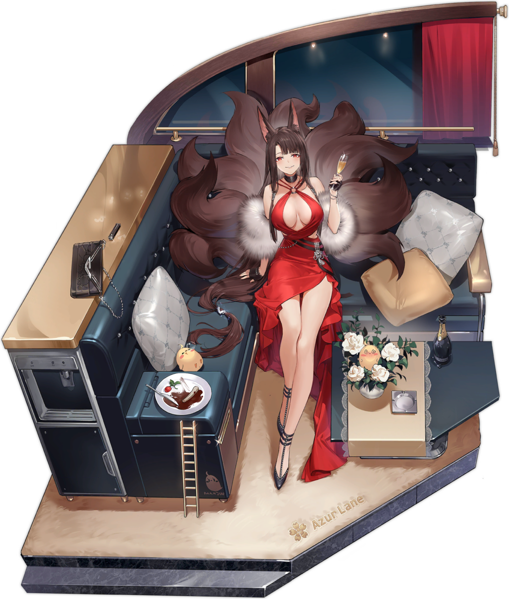 Anime Girl In Red Dress List1 1