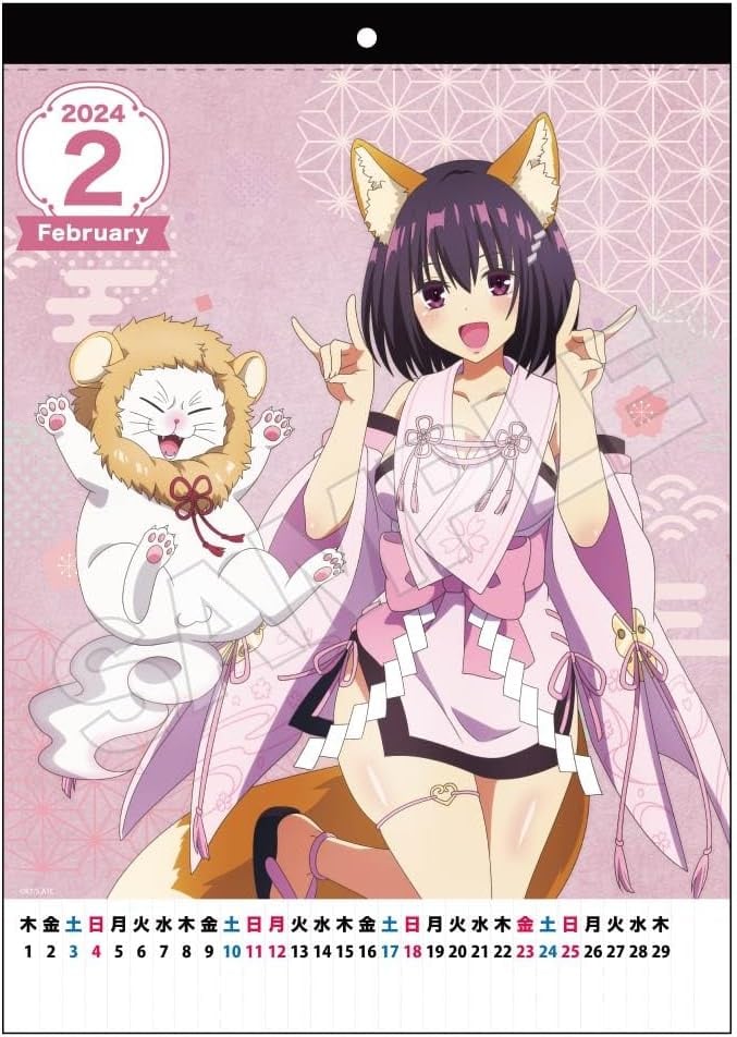 Ayakashi Triangle 2024 Anime Calendar J J 40 