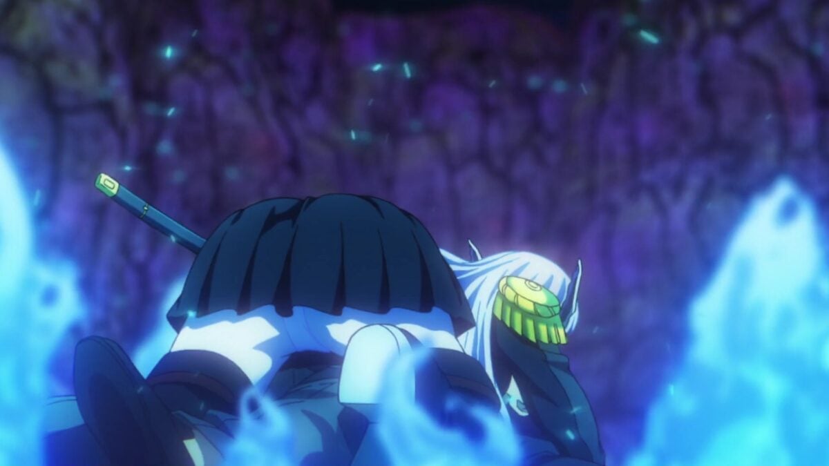 Chained Soldier Episode 1 Kyouka Grinds On Yuuki