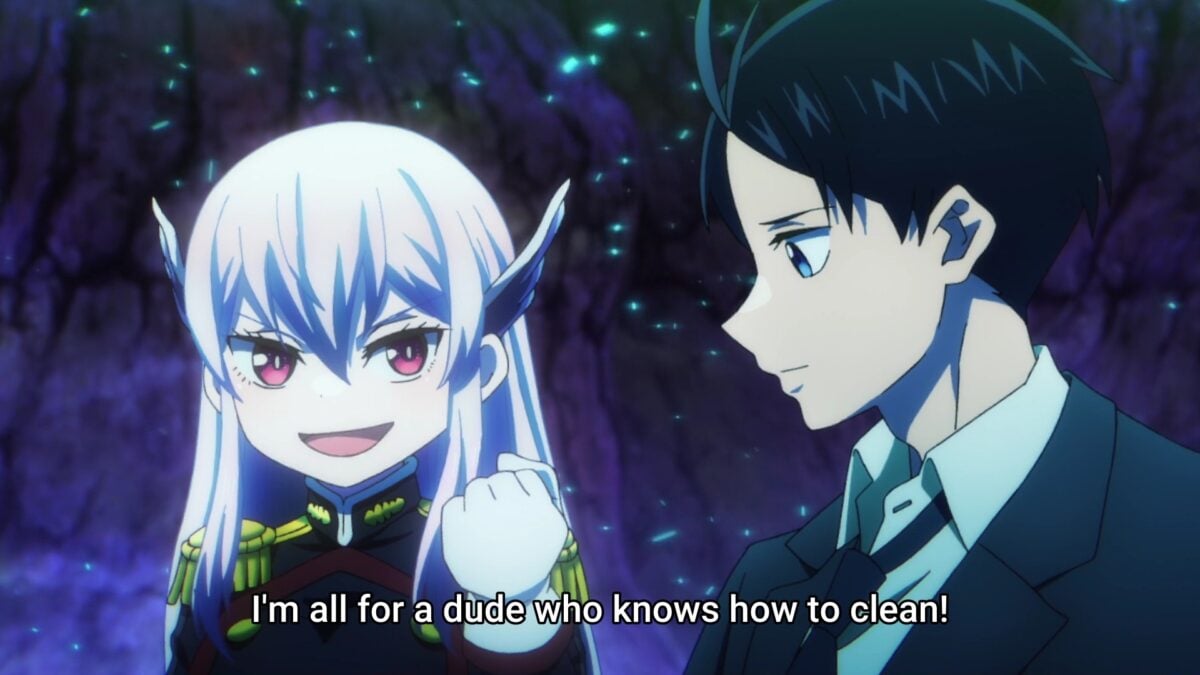 Chained Soldier Episode 1 Kyouka Likes Neat Dudes