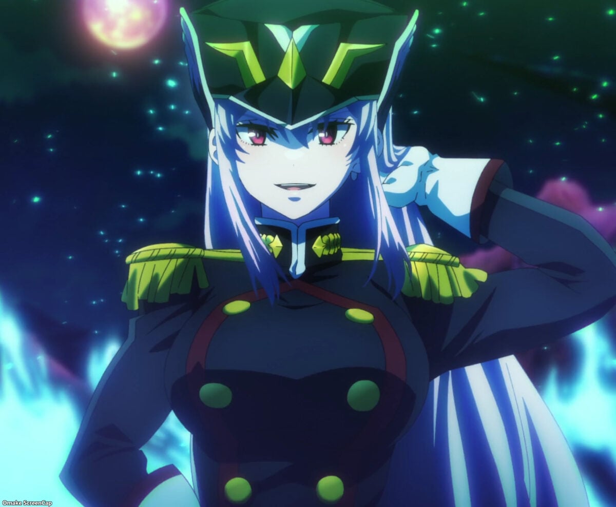 Chained Soldier Episode 1 Kyouka Pleased Expression