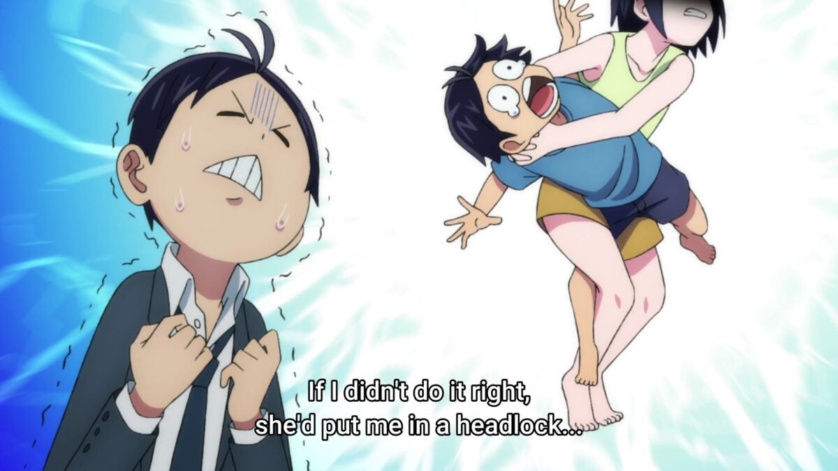 Chained Soldier Episode 1 Yuuki Big Sister Headlock