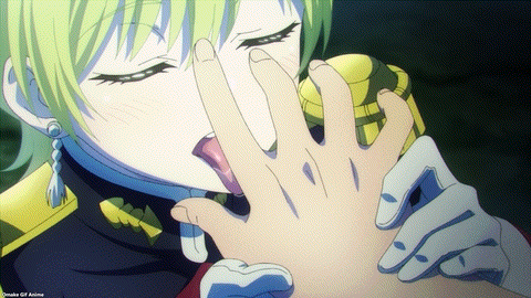 Chained Soldier Episode 10 Tenka Licks Finger