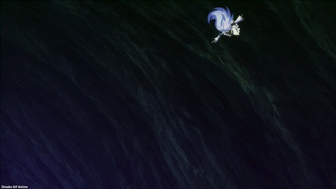 Chained Soldier Episode 11 Aoba Kicks From Ceiling