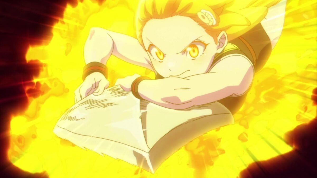 Chained Soldier Episode 11 Sahara Points Kuma Douji Tooth