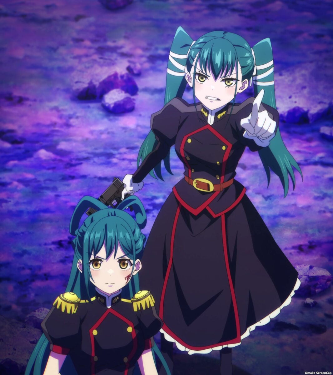 Chained Soldier Episode 11 Yachiho Points At Target For Himari