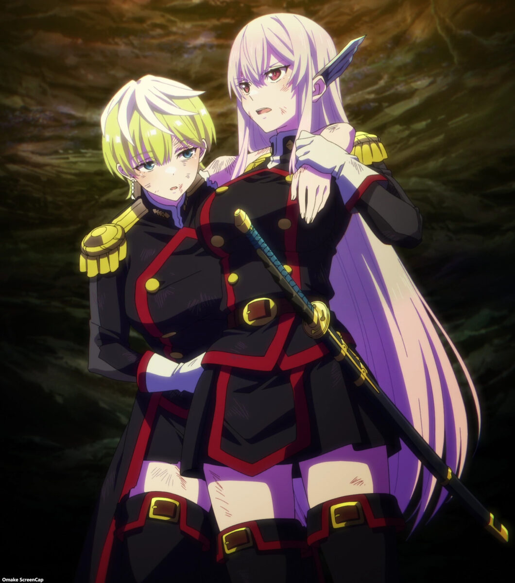 Chained Soldier Episode 12 [END] Kyouka Carries Injured Tenka