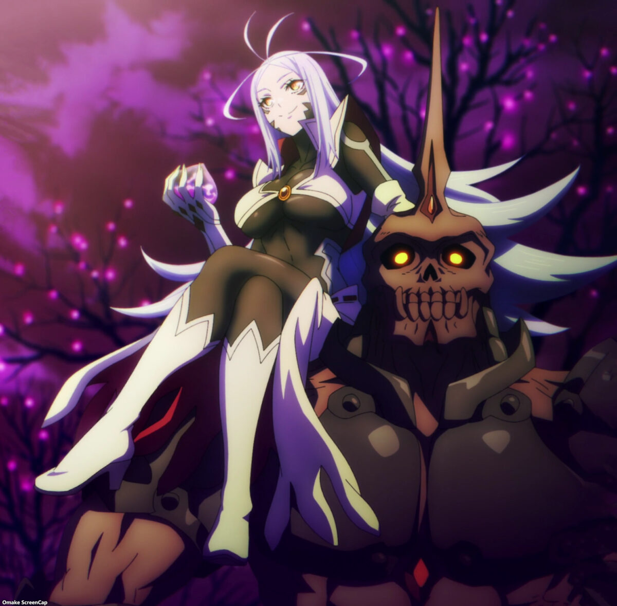 Chained Soldier Episode 2 Sexy Demon Sits On Shuuki Shoulder