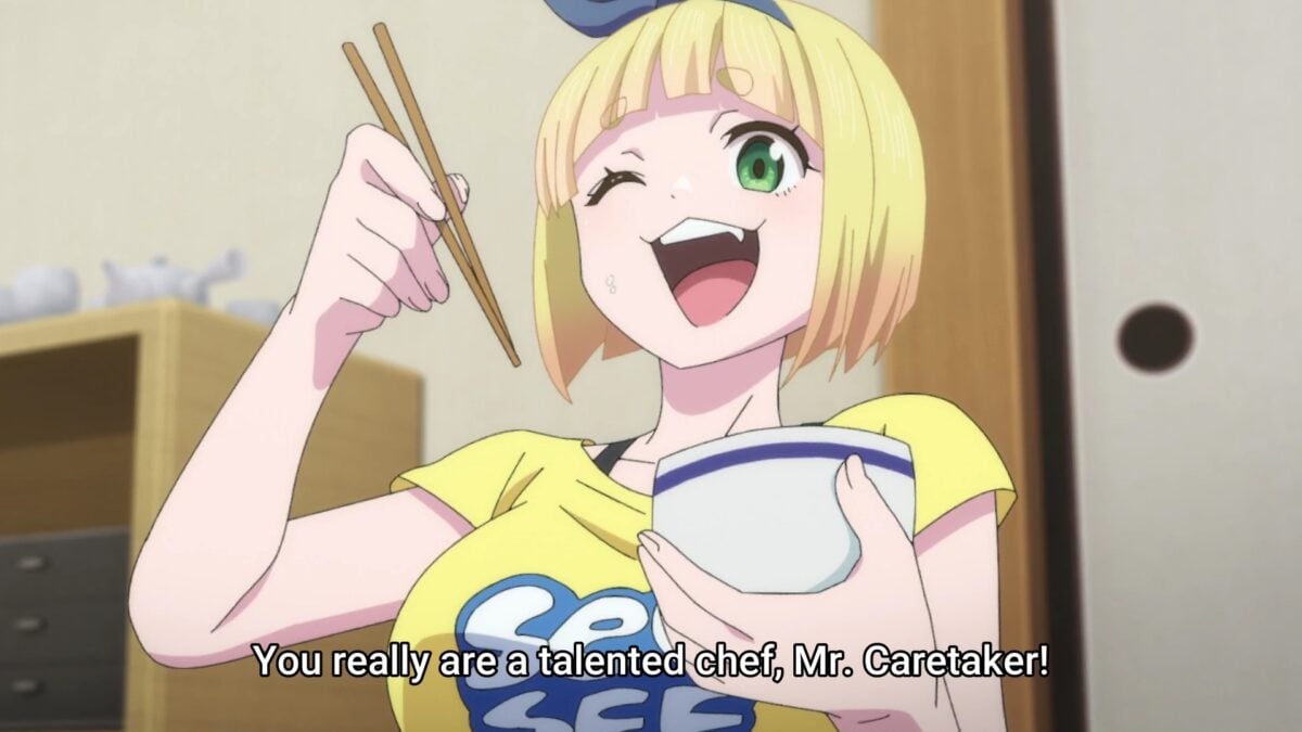 Chained Soldier Episode 2 Shushu Calls Yuuki Mr Caretaker