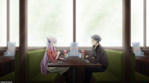 Chained Soldier Episode 3 Kyouka Enjoys Parfait