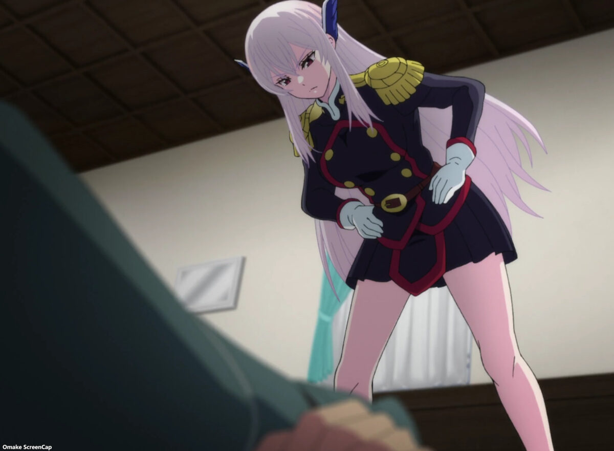 Chained Soldier Episode 3 Kyouka Leans Over Yuuki