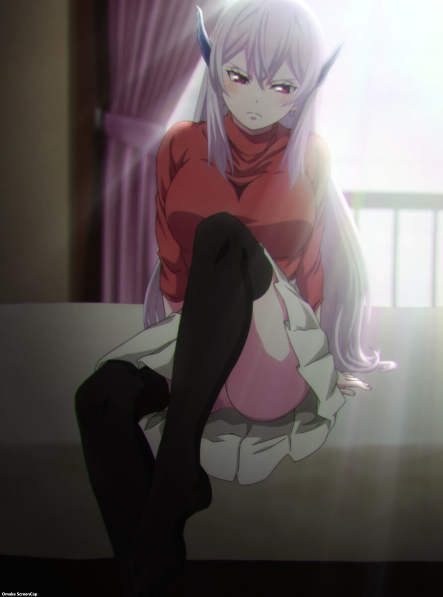 Chained Soldier Episode 3 Kyouka Lifts Leg Up