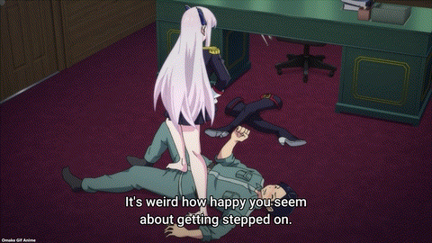 Chained Soldier Episode 3 Yuuki Likes Kyouka's Nice View