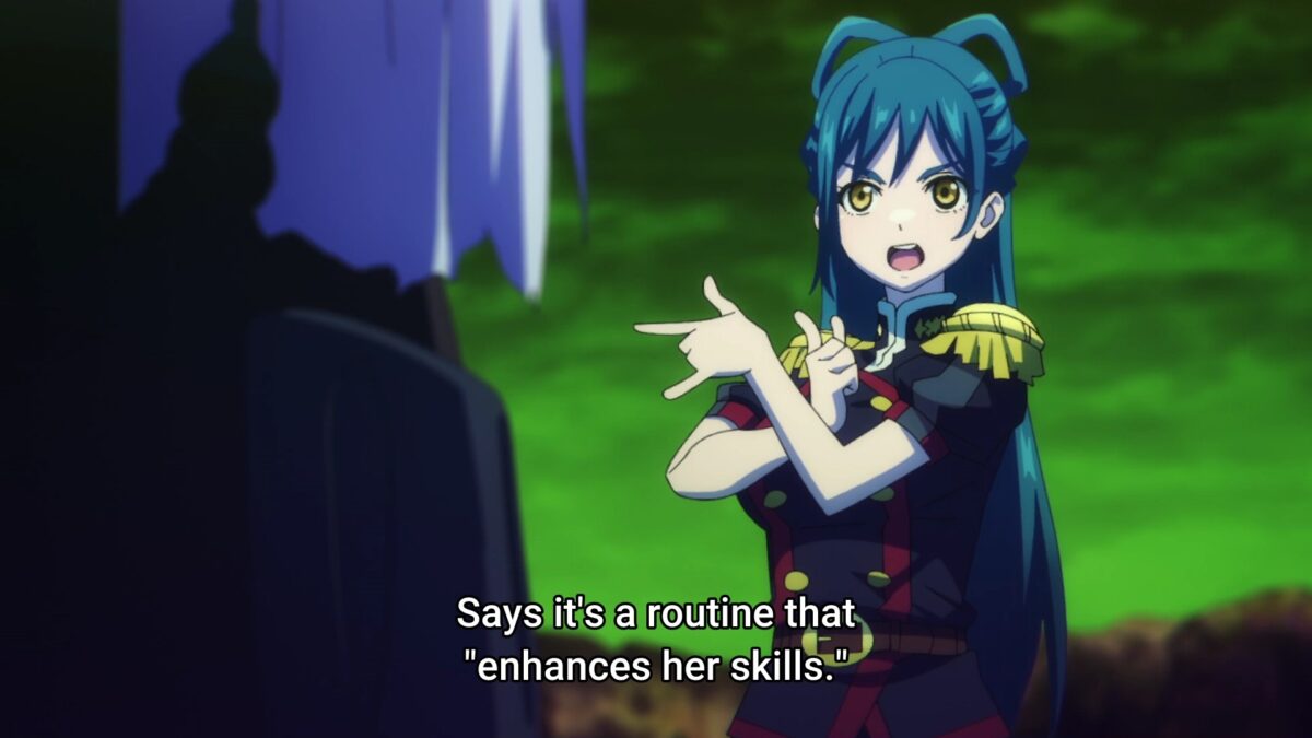 Chained Soldier Episode 4 Himari Chuunibyou Pose