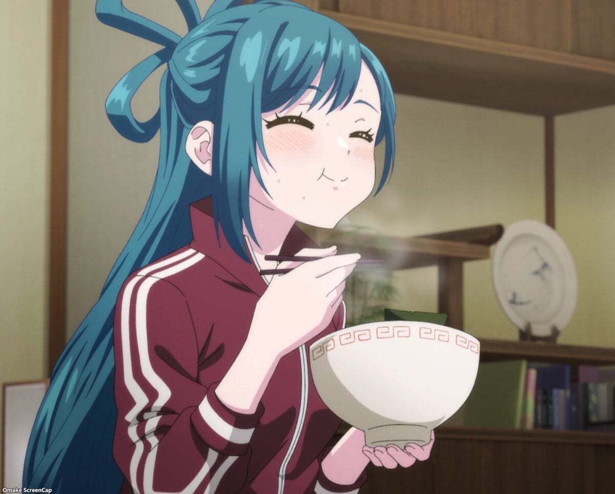 Chained Soldier Episode 4 Himari Enjoys Ramen