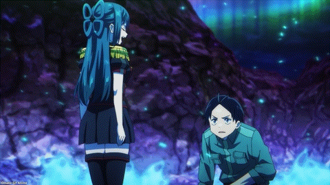 Chained Soldier Episode 4 Himari Shows Panties To Yuuki