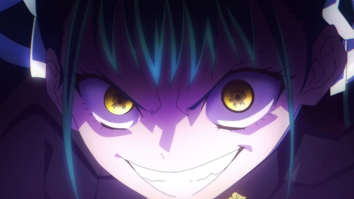 Chained Soldier Episode 5 Yachiho Cruel Grin