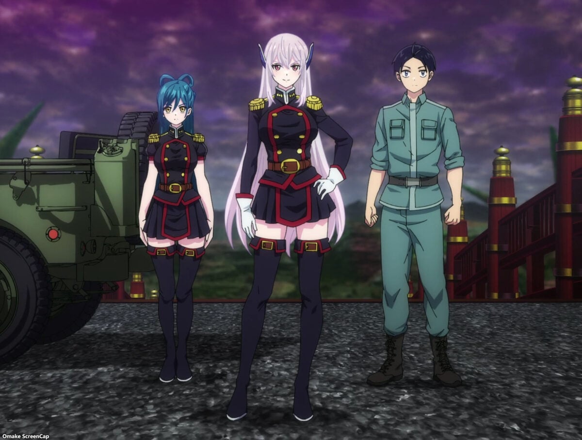 Chained Soldier Episode 7 Himari Kyouka Yuuki At Squad 6 Dorm