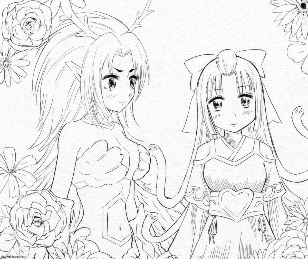 Chained Soldier Episode 7 Nei's Shoujo Manga Drawing Of Demon Generals