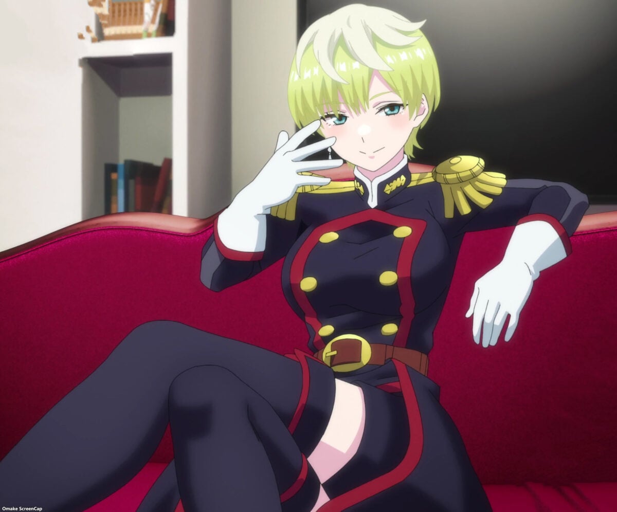 Chained Soldier Episode 7 Tenka Sits On Couch