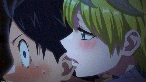 Chained Soldier Episode 8 Tenka Starts Licking Yuuki's Ear