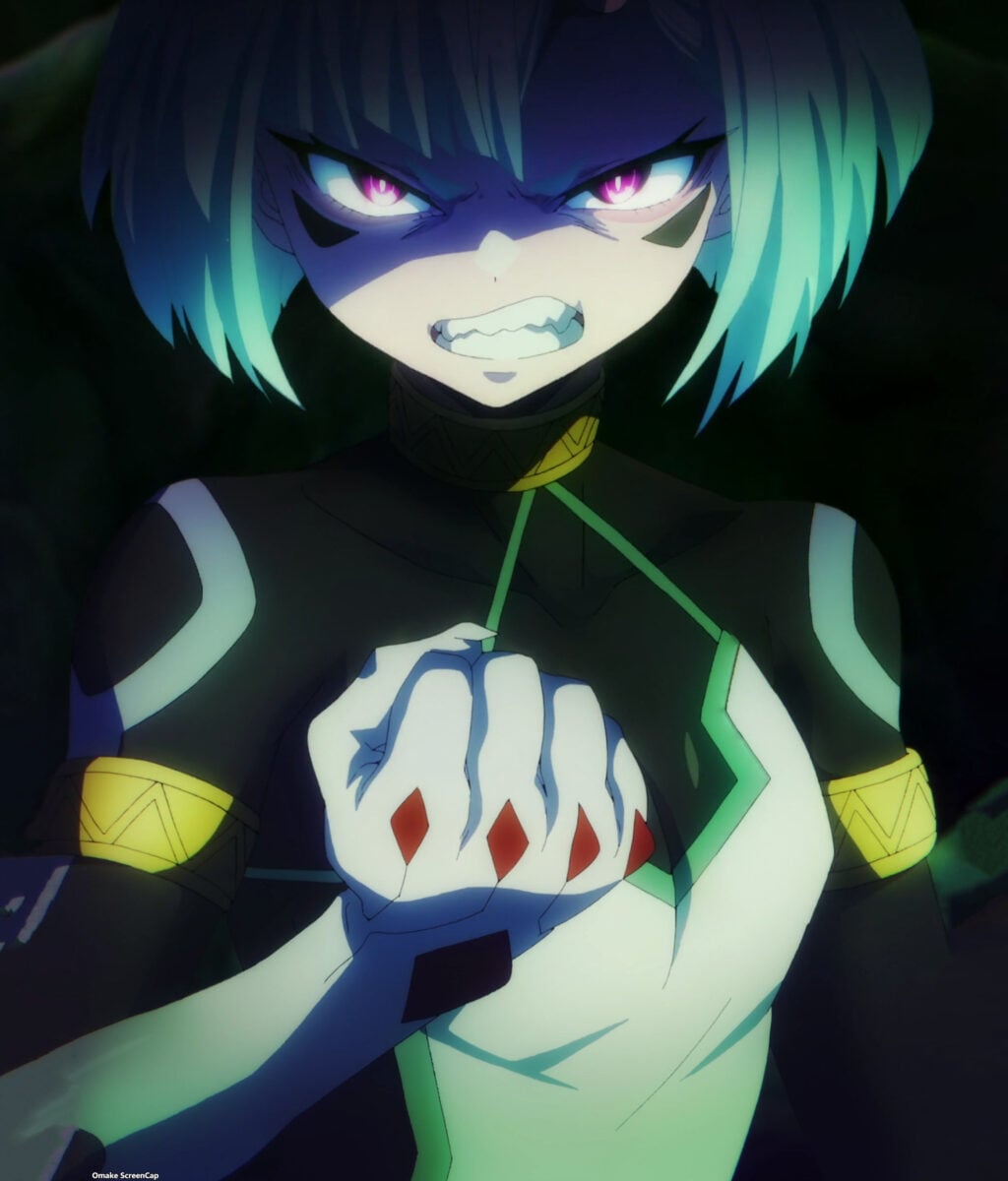 Chained Soldier Episode 9 Coco Clenches Fist