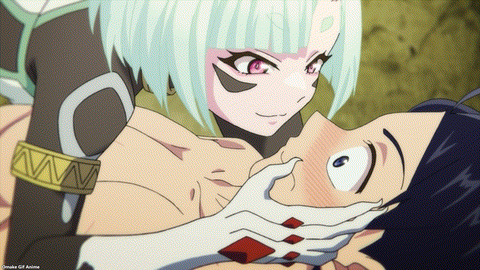 Chained Soldier Episode 9 Coco Sits On Yuuki's Face