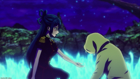 Chained Soldier Episode 9 Demon Girl Punches Himari