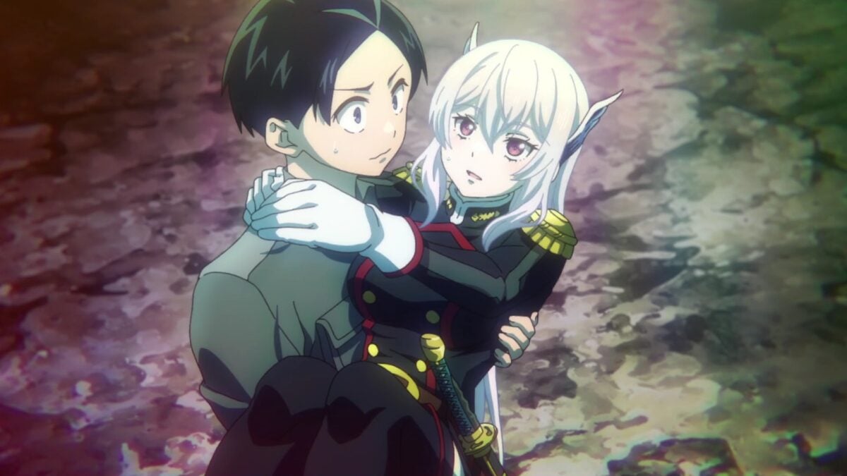 Chained Soldier Episode 9 Kyouka Looks At Yuuki