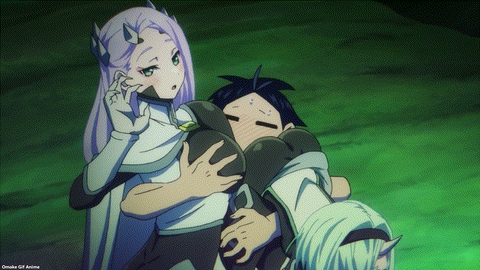 Chained Soldier Episode 9 Yuuki Squeezes Naon Coco Buns