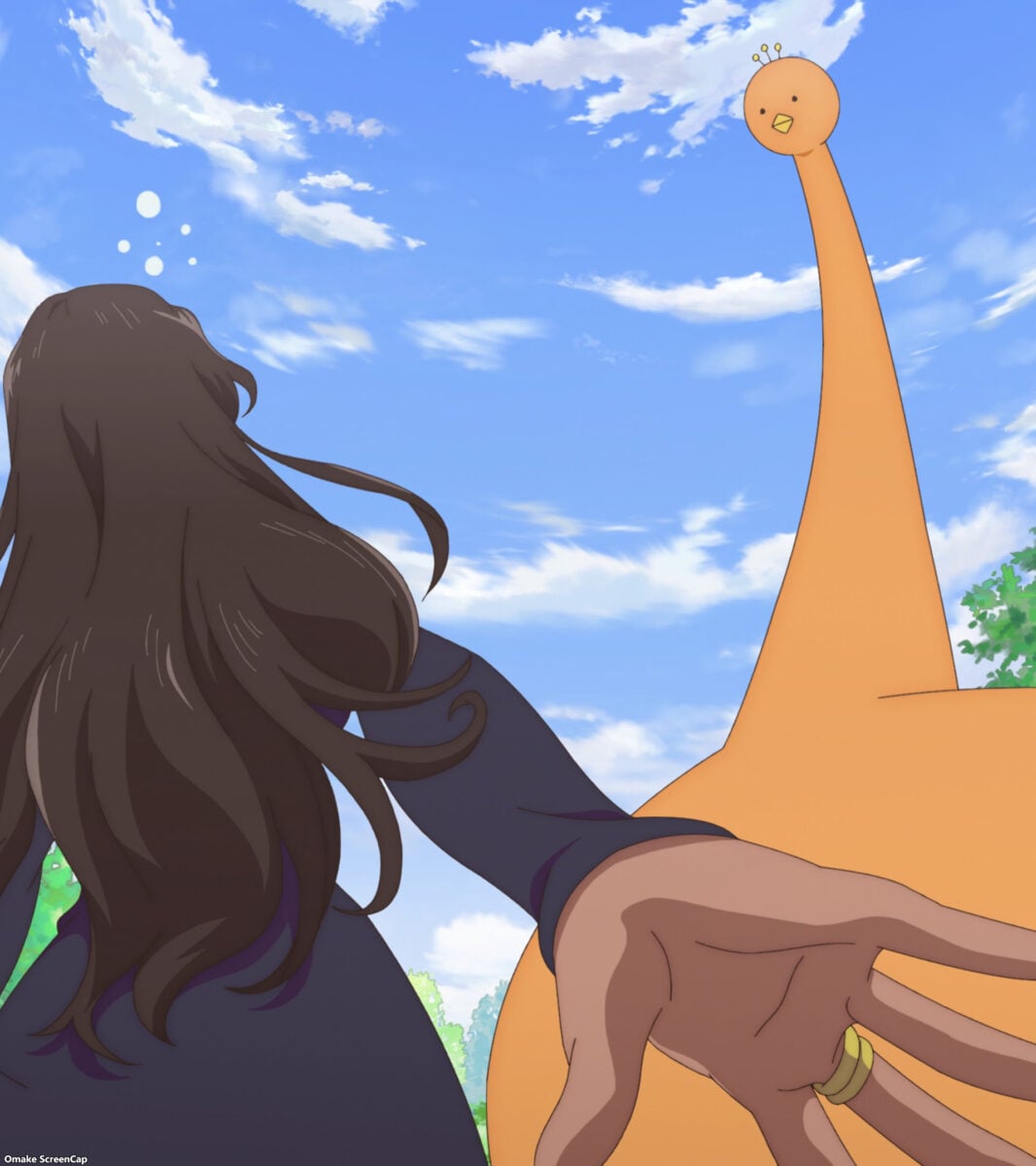 Dekoboko Majo No Oyako Jijou Episode 1 Phoenix Stretches Neck