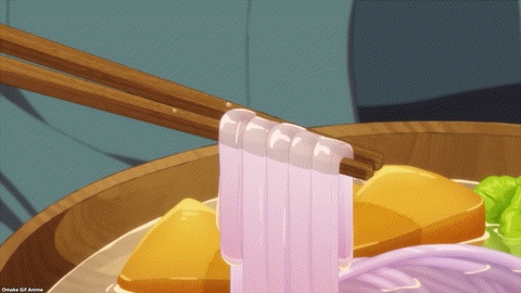 Delicious In Dungeon PV Marcille Tastes Noodles