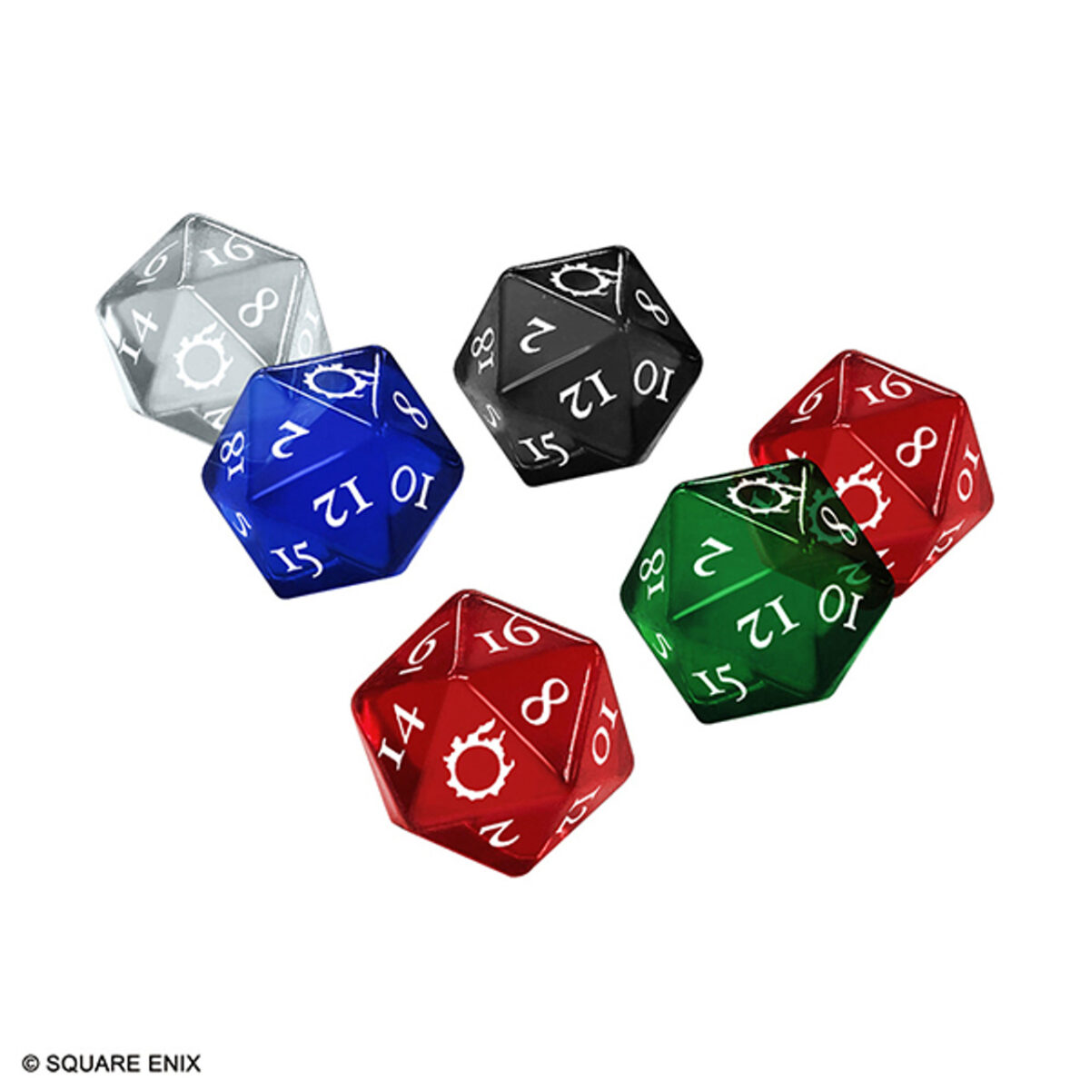 Final Fantasy XIV TTRPG Starter Set Twenty-Sided Dice