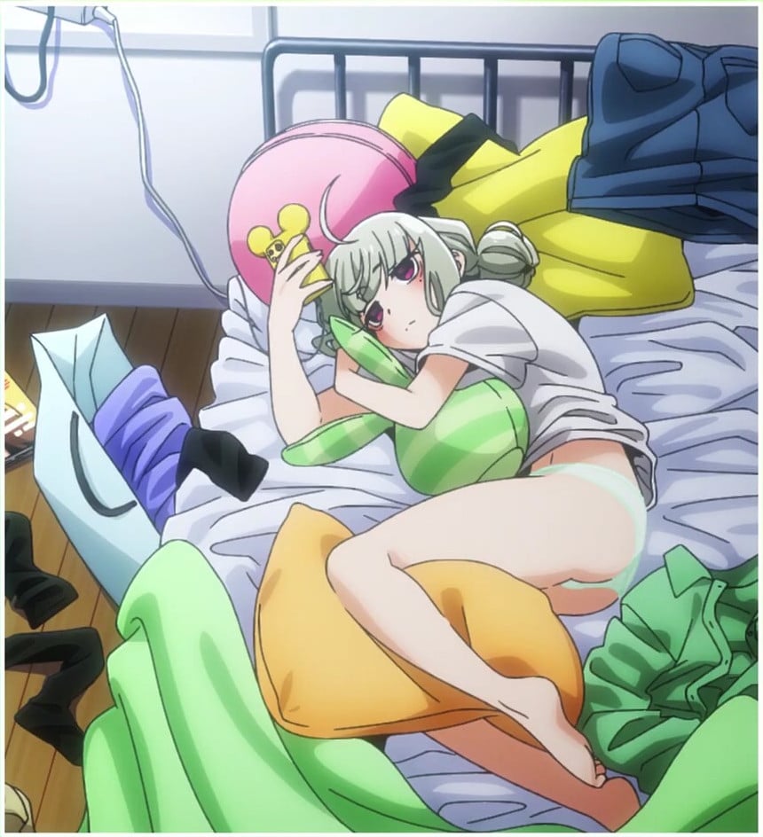Gushing Over Magical Girls ED Kiwi In Bed