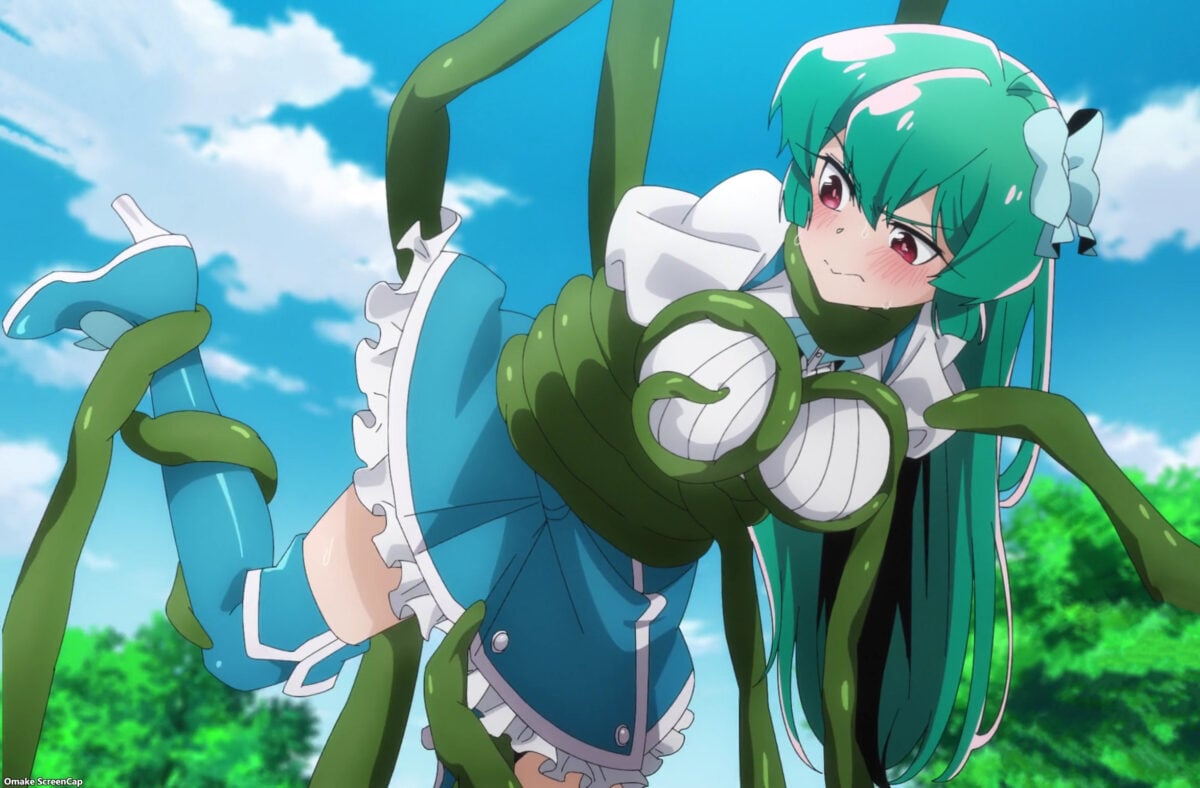 Gushing Over Magical Girls Episode 1 Magia Azul Struggles In Vines