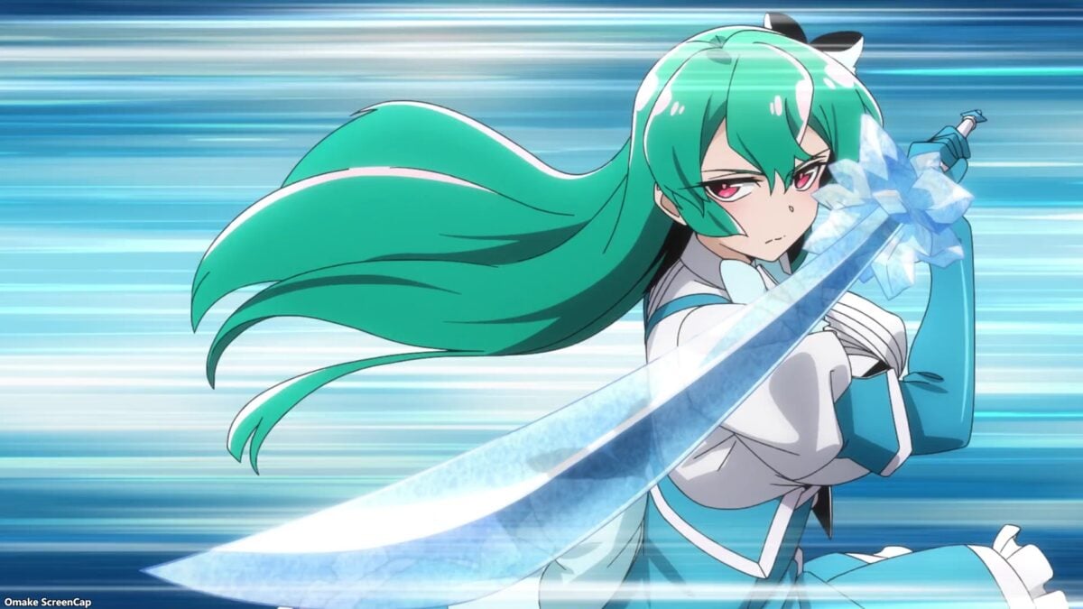 Gushing Over Magical Girls Episode 1 Magia Azul Wields Sword