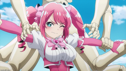 Gushing Over Magical Girls Episode 1 Magia Magenta Armpits Tickled