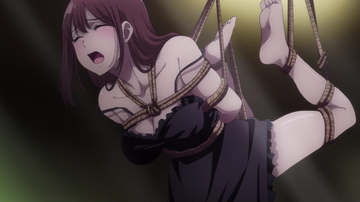 Gushing Over Magical Girls Episode 2 Rope Play Illustration