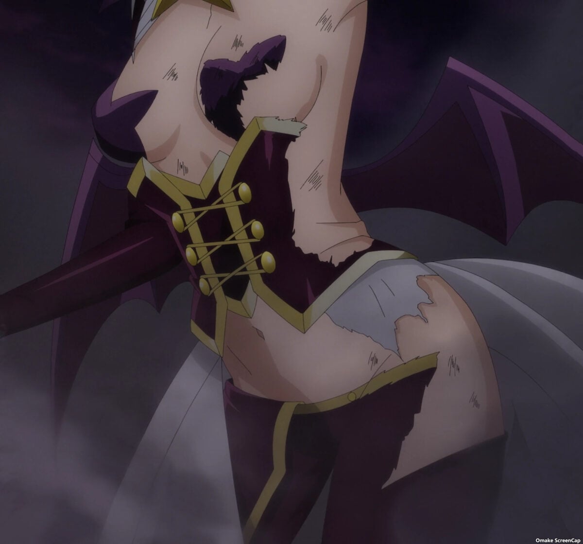 Gushing Over Magical Girls Episode 2 Utena Dress Battle Damage