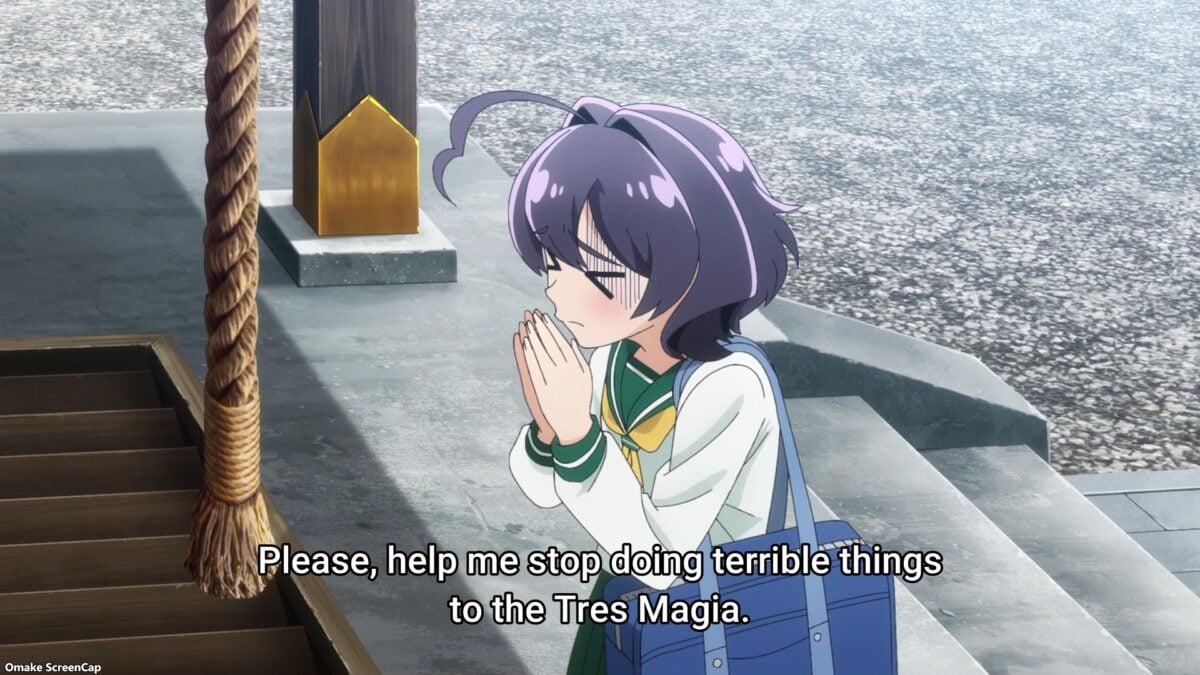 Gushing Over Magical Girls Episode 2 Utena Prays