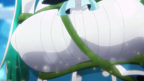 Gushing Over Magical Girls Episode 3 Azure Boobs Bobble