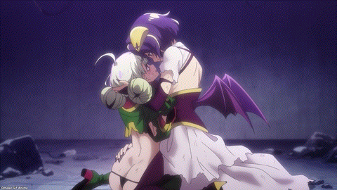 Gushing Over Magical Girls Episode 3 Baiser Rubs Leoparde's Hip