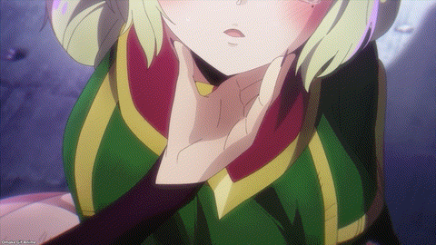 Gushing Over Magical Girls Episode 3 Baiser Rubs Leoparde's Lip