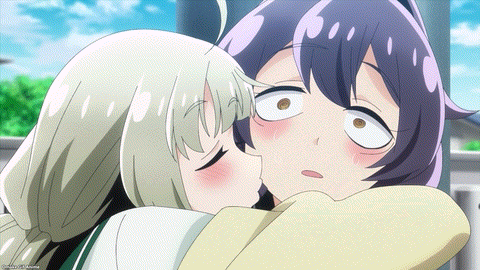 Gushing Over Magical Girls Episode 3 Kiwi Kisses Utena's Cheek