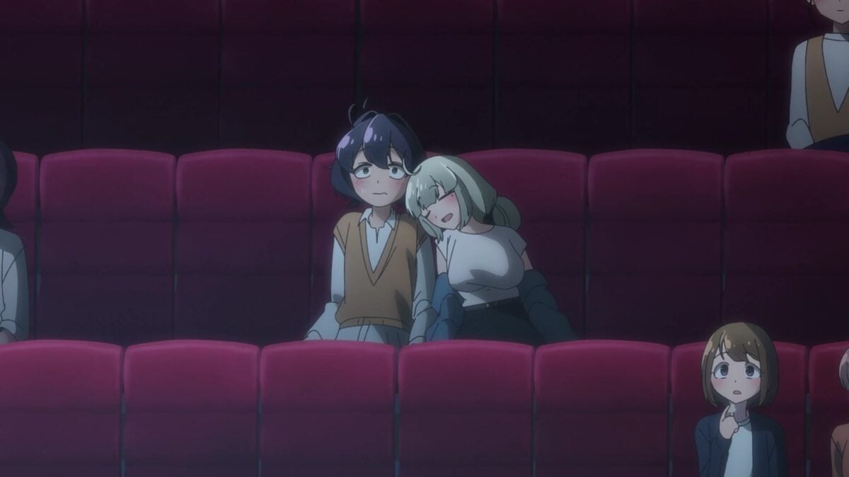 Gushing Over Magical Girls Episode 3 Kiwi Sleeps On Utena's Shoulder