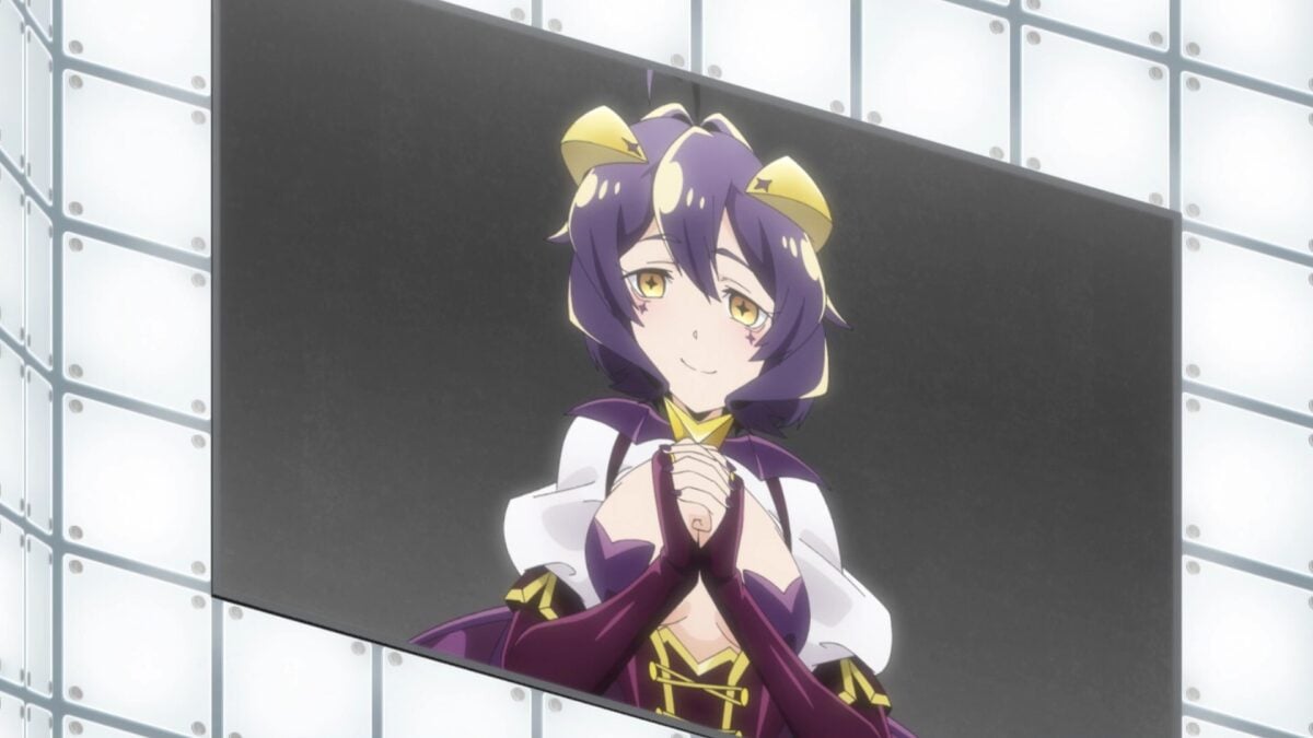 Gushing Over Magical Girls Episode 10 Baiser On Wall Monitor