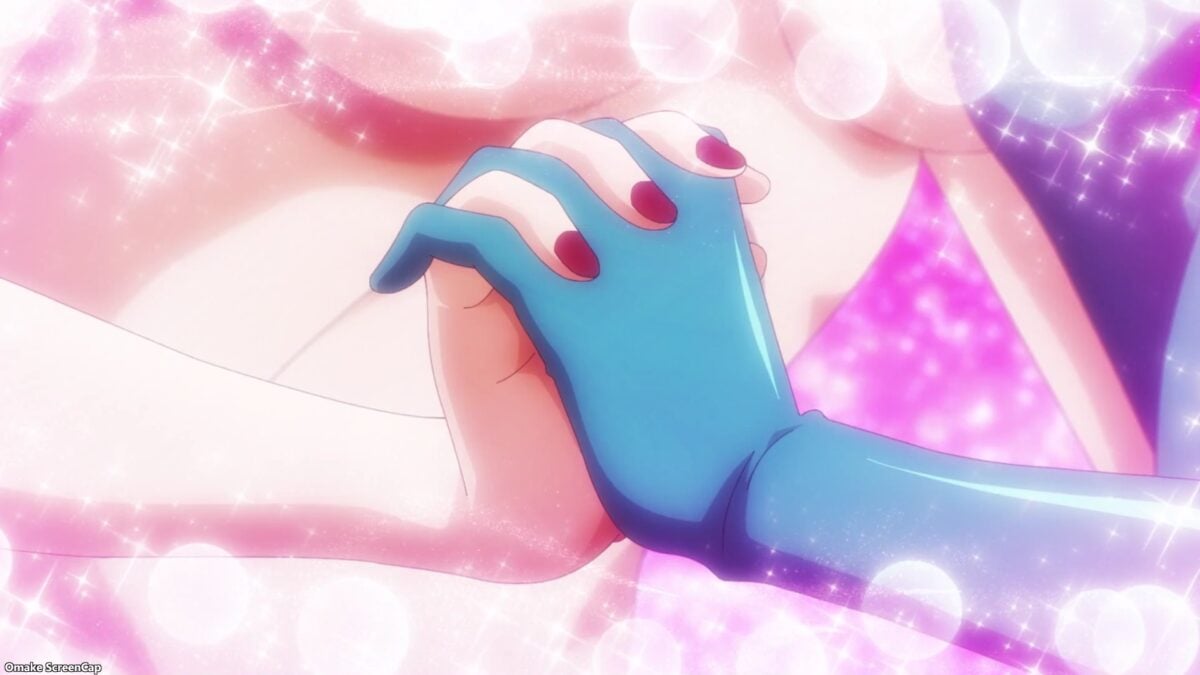 Gushing Over Magical Girls Episode 10 Leber Loco Hold Hands