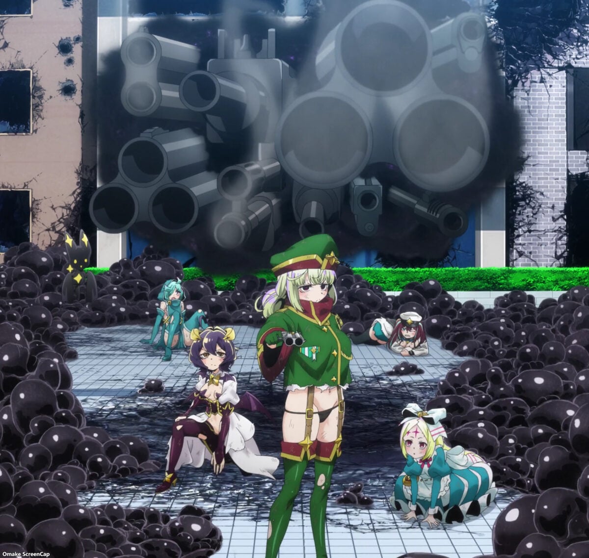 Gushing Over Magical Girls Episode 10 Leoparde Blows Monsters Away