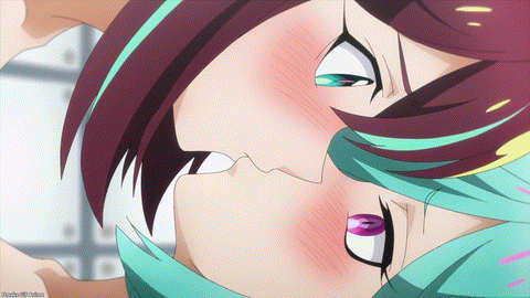 Gushing Over Magical Girls Episode 10 Loco Leber Tongue Kissing