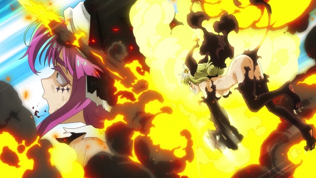 Gushing Over Magical Girls Episode 11 Leoparde Booms Sister Gigant Again